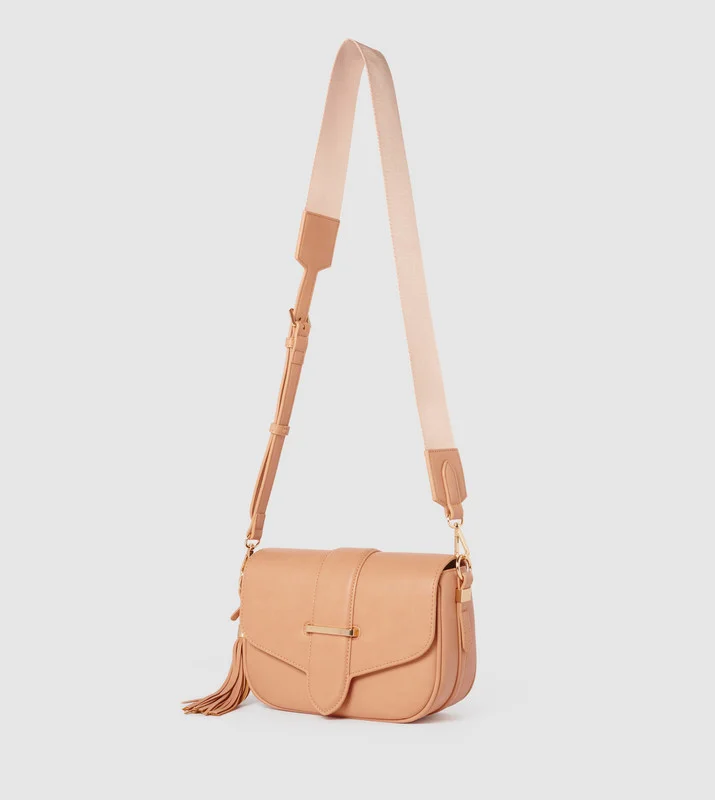 forever new  THEA Tassel Saddle Bag for Women | Best Price UAE